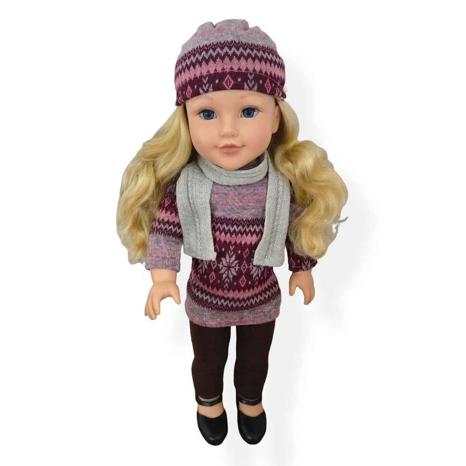 18” Deluxe Newberry Doll Emma w/ 5-Piece Outfit + Bonus Dress - photo 5