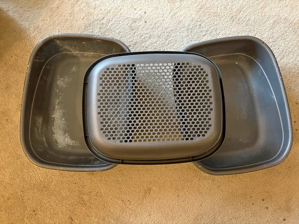 Sifting litter box