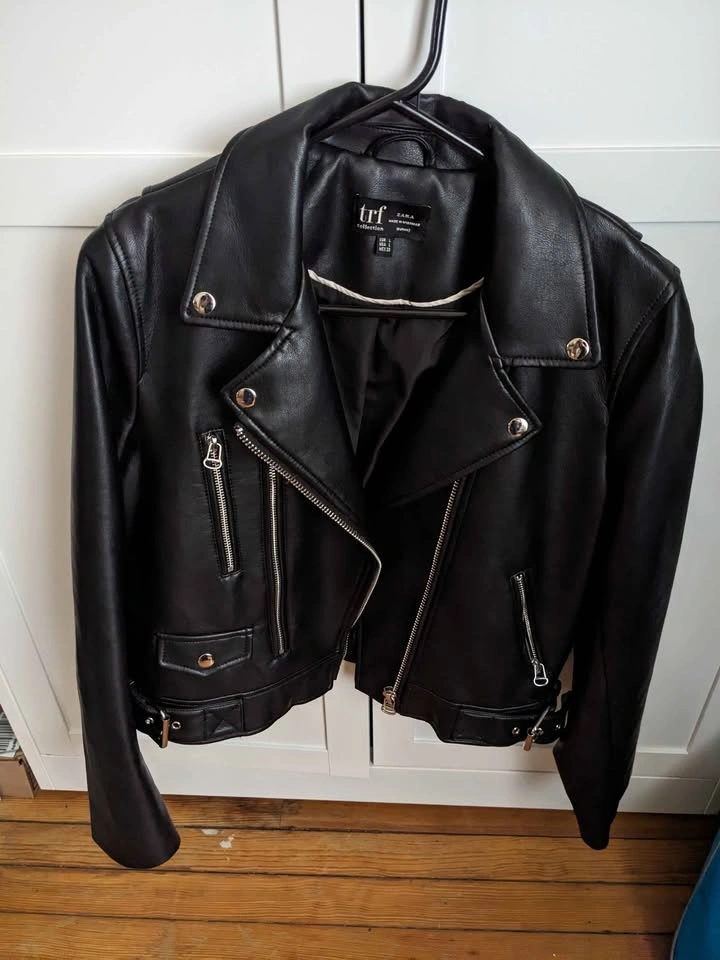 Zara Faux Leather Jacket