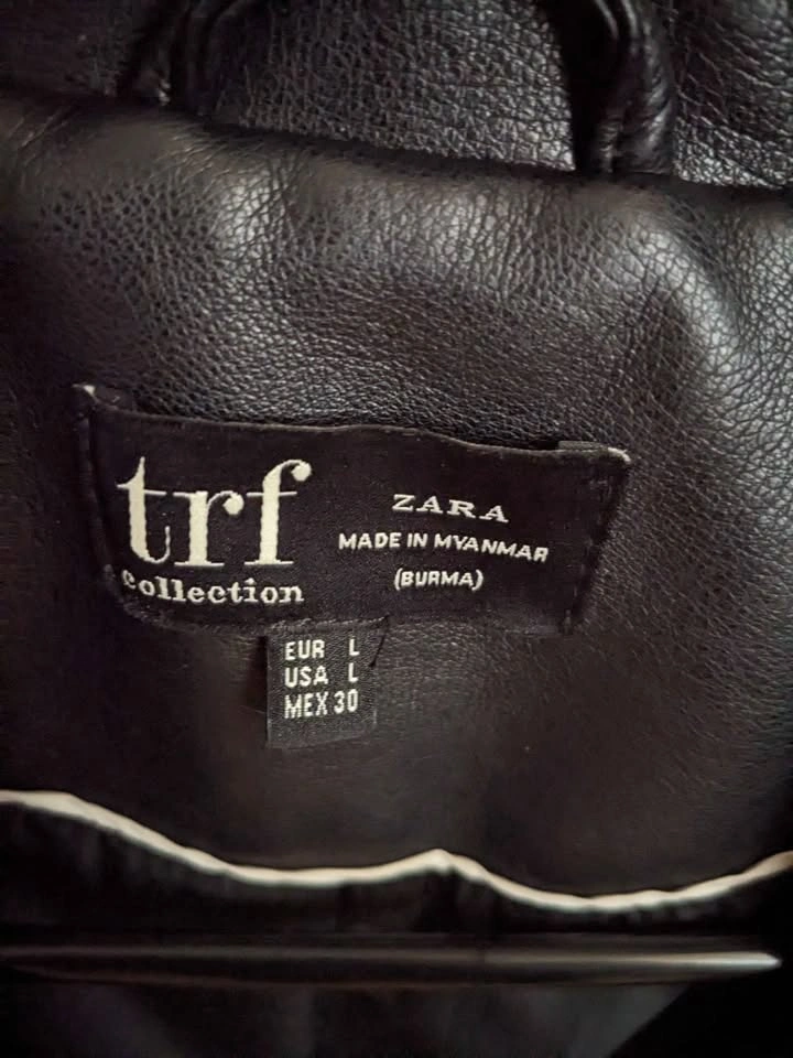 Zara Faux Leather Jacket - photo 2