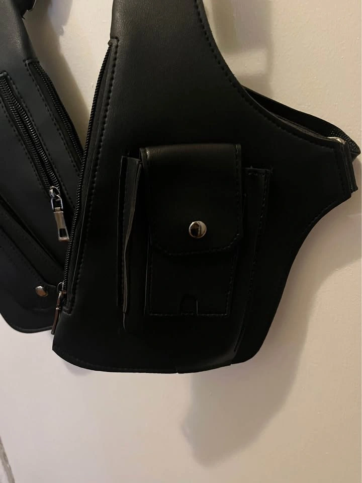 Anti-Theft PU Leather Concealed Underarm Shoulder Holster Bag - photo 2
