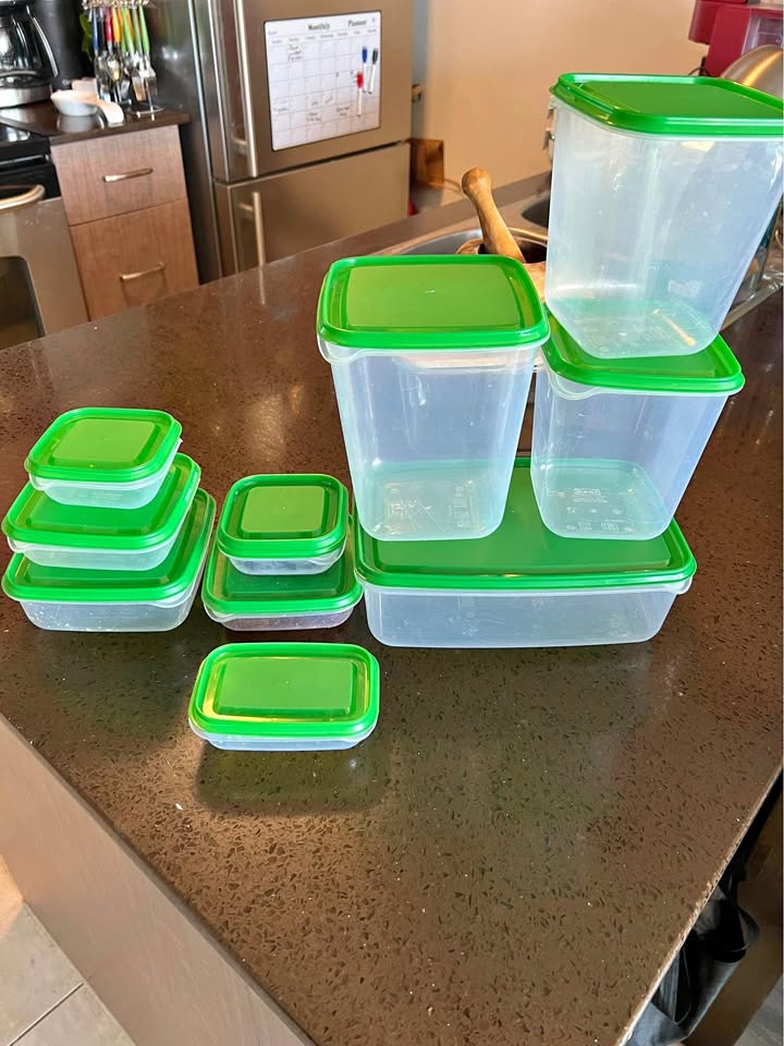 IKEA PRUTA Food Container Set - 10 Piece