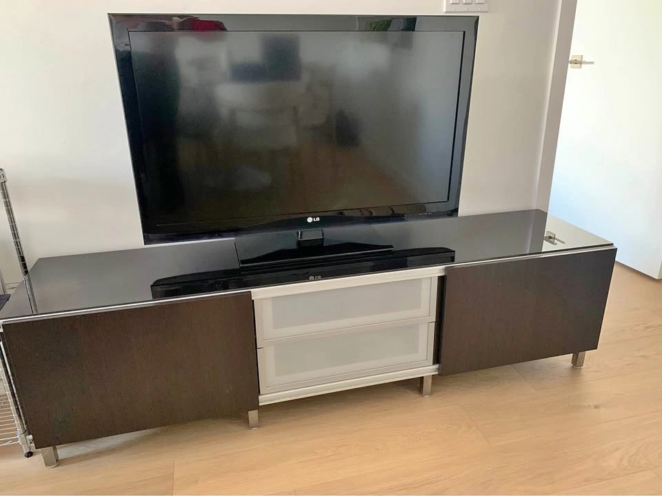 Ikea Besta TV Bench with Free LG TV