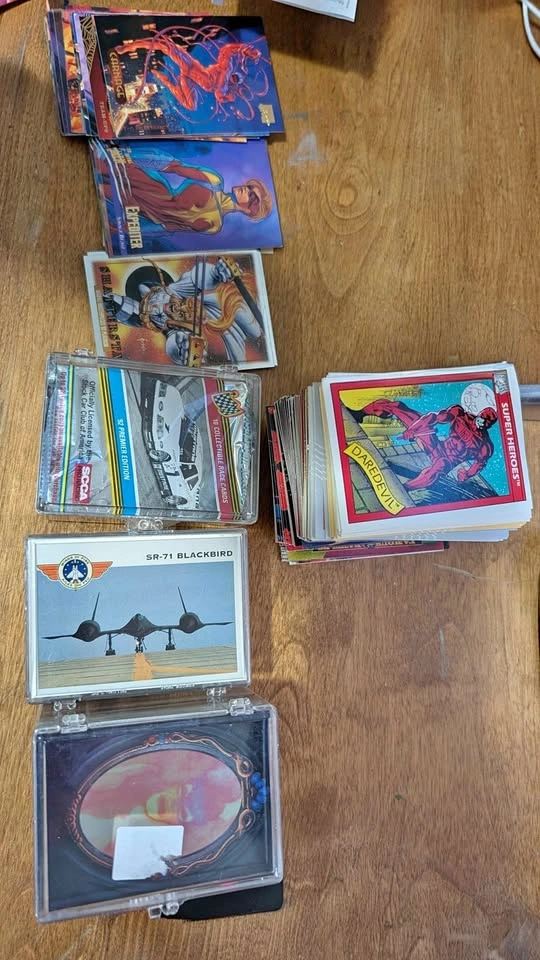 1991+ Marvel DC GI Joe NASCAR Wings of Fire Trading Cards