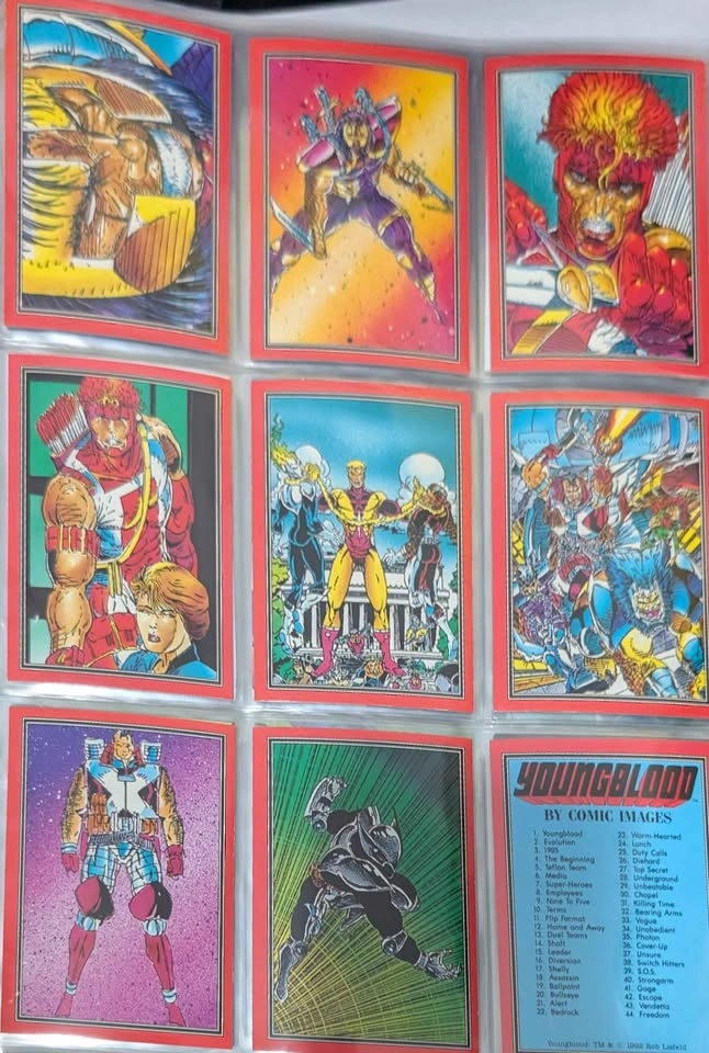 1991+ Marvel DC GI Joe NASCAR Wings of Fire Trading Cards - photo 2