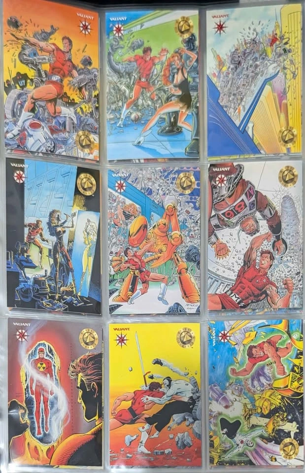 1991+ Marvel DC GI Joe NASCAR Wings of Fire Trading Cards - photo 4