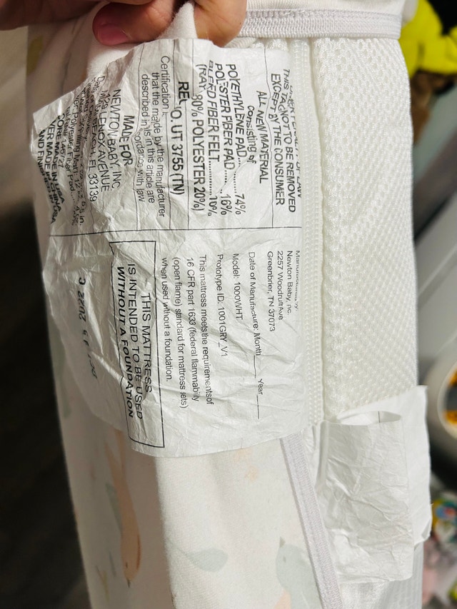 Newton Baby Crib Mattress 1000WHT - photo 2