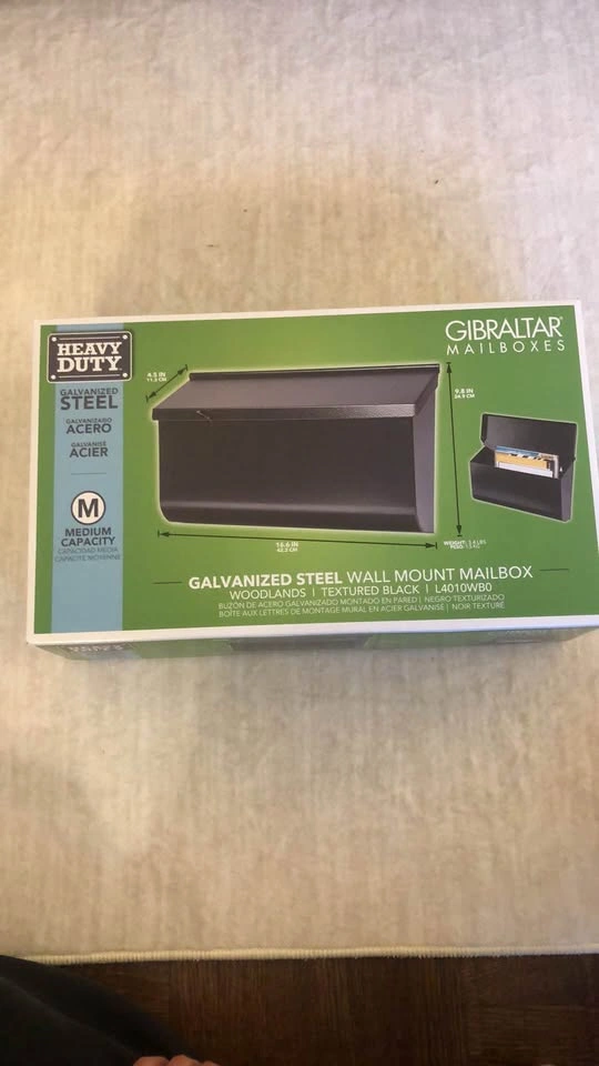 Gibraltar Steel Mailbox Medium Capacity - Wall Mount - photo 2
