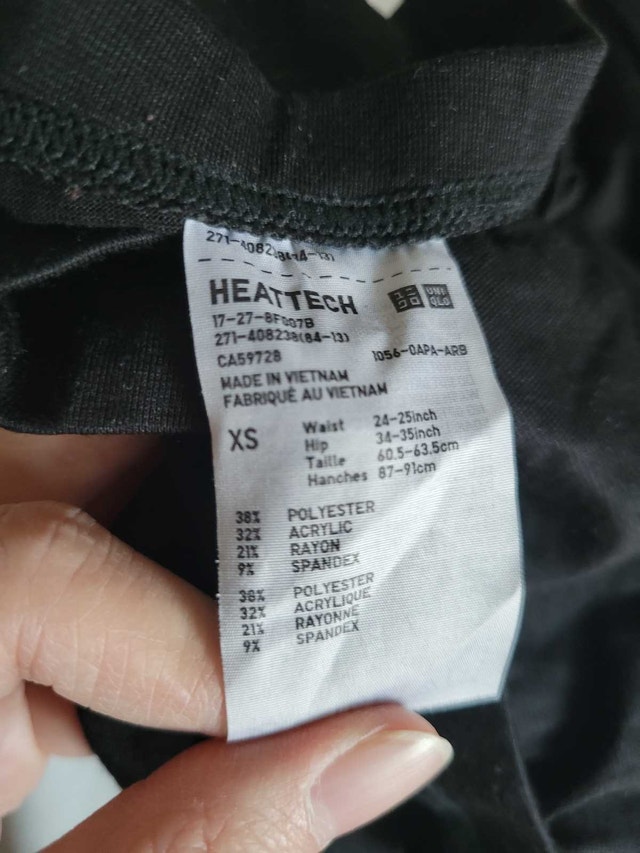 Uniqlo Heattech Leggings XS - photo 2