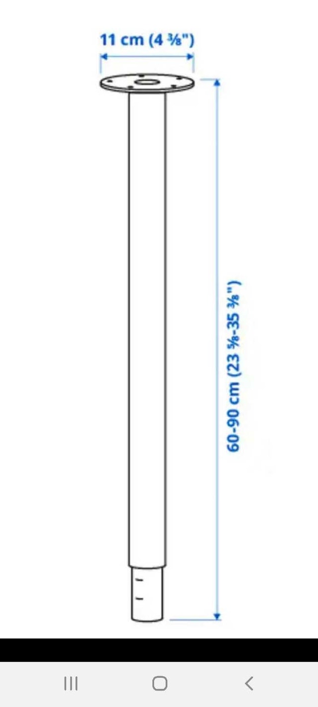 $50 for 4 Extendable Table Legs - photo 2