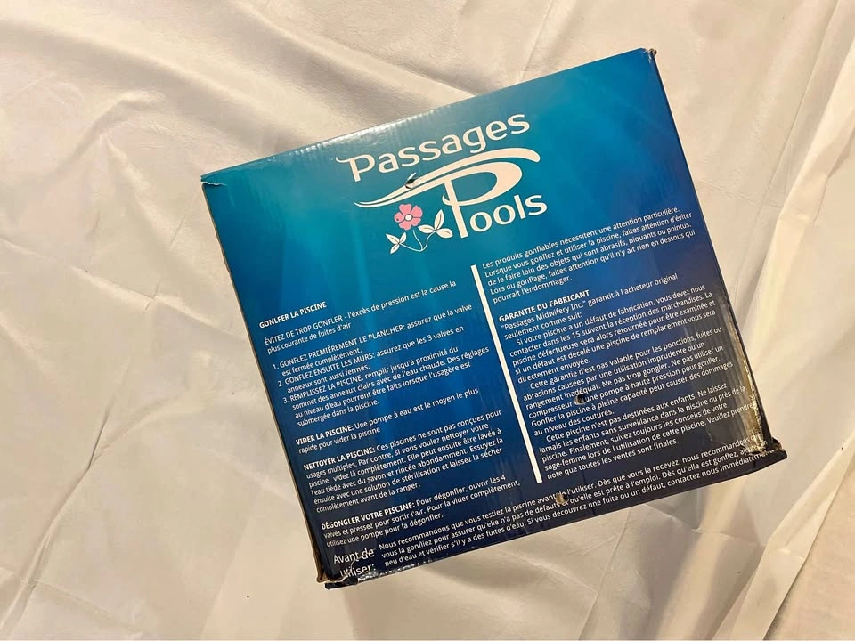 Birthing Pool Kit - Complete Set for Home Birth