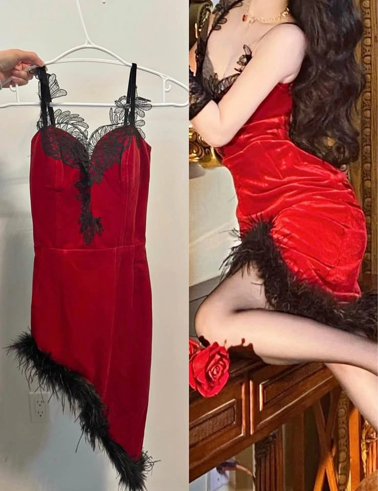 Designer Christmas Dress