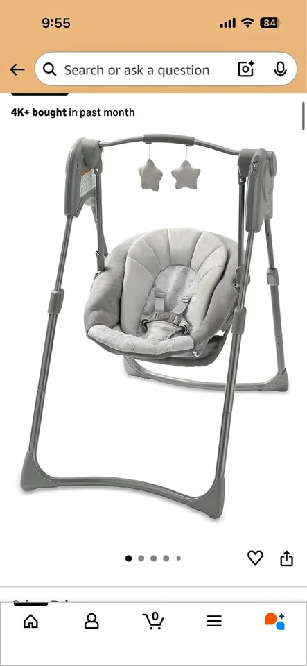 Graco Compact Baby Swing