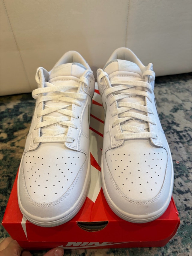 Nike Pure Platinum Dunks Size 12 - photo 2