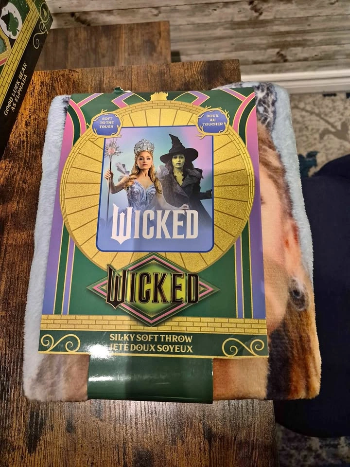 Brand New Wicked Throw Blanket 40x50 inch