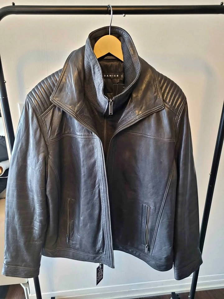 New Danier Leather Men's Jacket - XXL