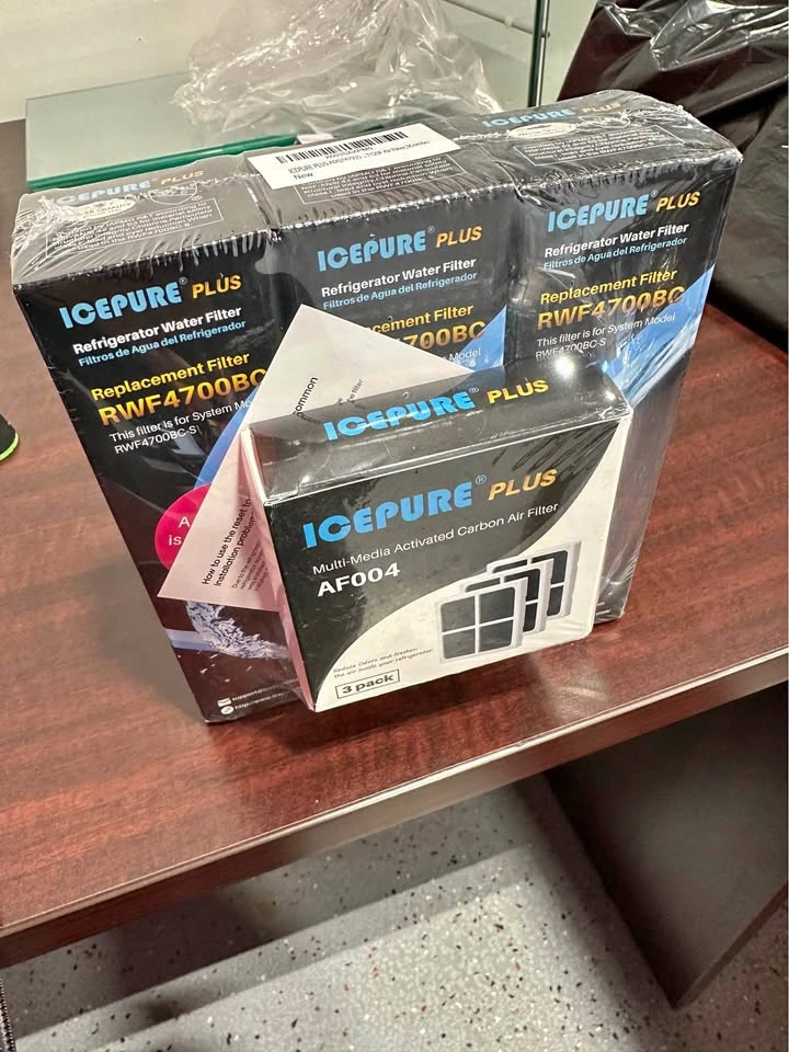 BNIB Icepure 3-pack LG, Kenmore Water & Air Filters + FREE Bonus
