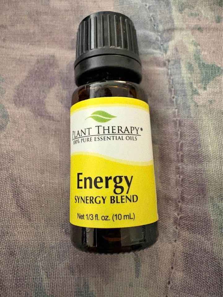 Plant Therapy Energy Synergy Blend Essential Oil 10 mL