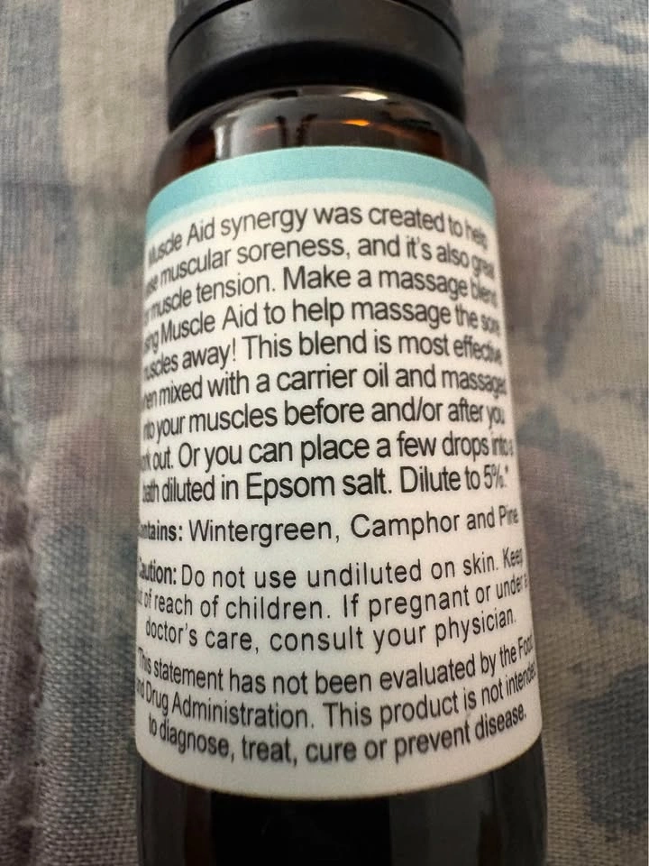 Plant Therapy Muscle Aid Synergy Blend 10 mL - photo 2