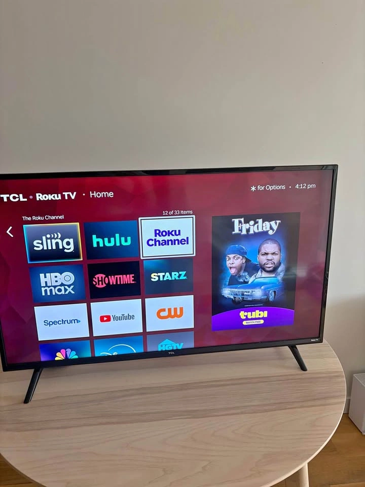 40” TCL Roku TV
