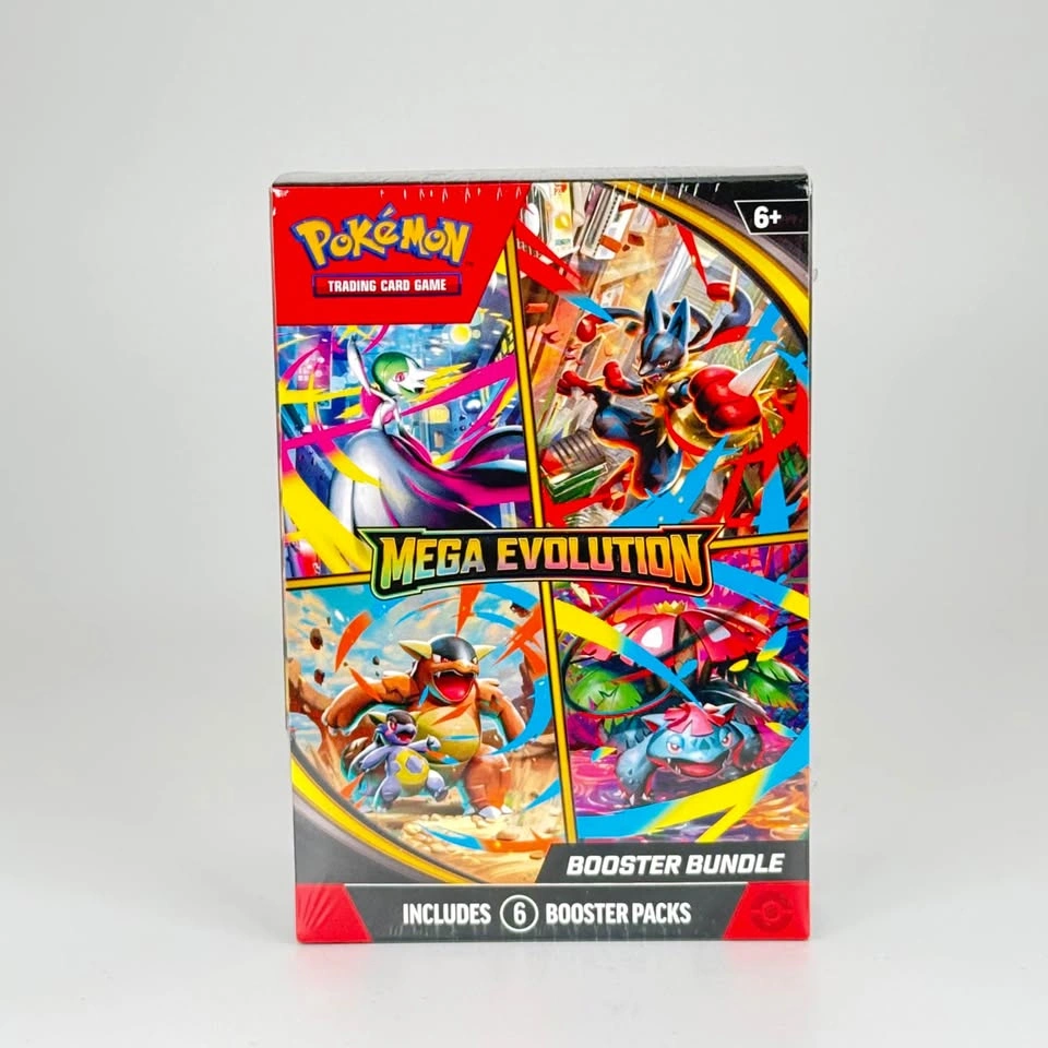 Pokemon Mega Evolution Booster Bundle 6 Packs - photo 2
