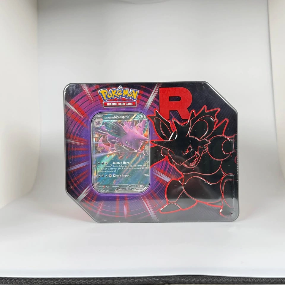 Pokemon Team Rocket's ex Tins Nidoking Persian Sealed - $60 per - photo 2
