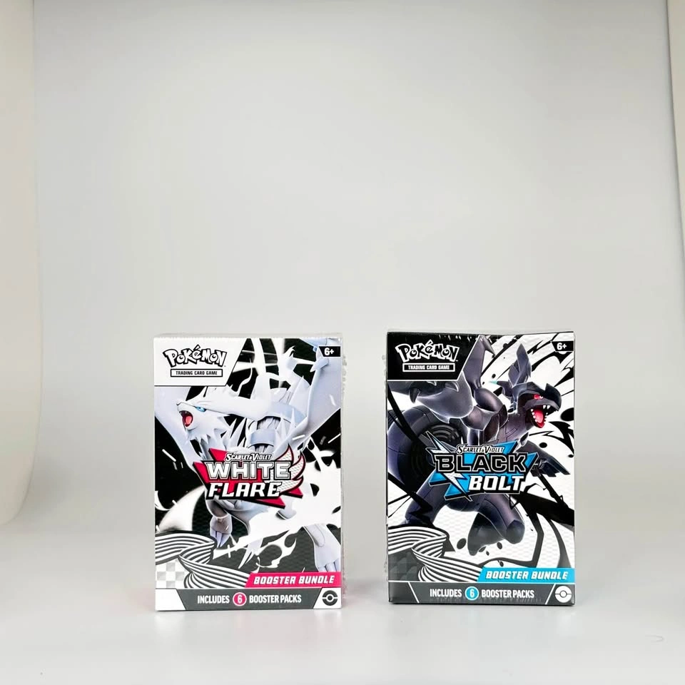 Pokemon Scarlet Violet Booster Bundles White Flare Black Bolt 6