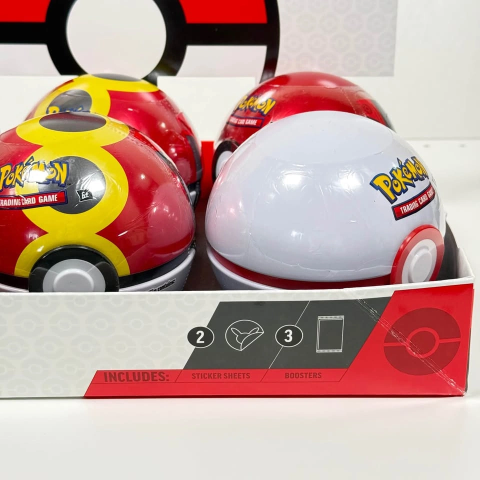 Pokemon Poke Ball Tins - 6 Balls in Display - photo 2
