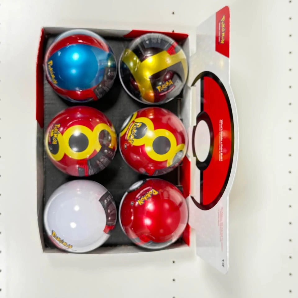 Pokemon Poke Ball Tins - 6 Balls in Display - photo 3