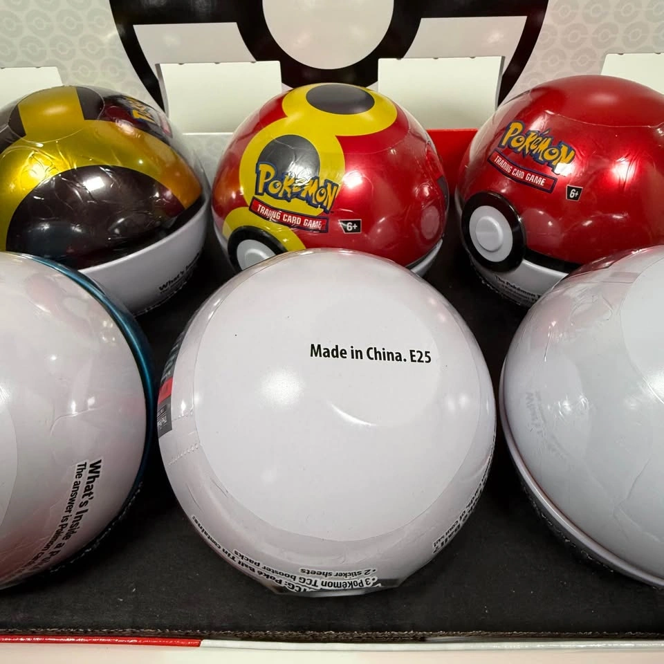 Pokemon Poke Ball Tins - 6 Balls in Display - photo 4