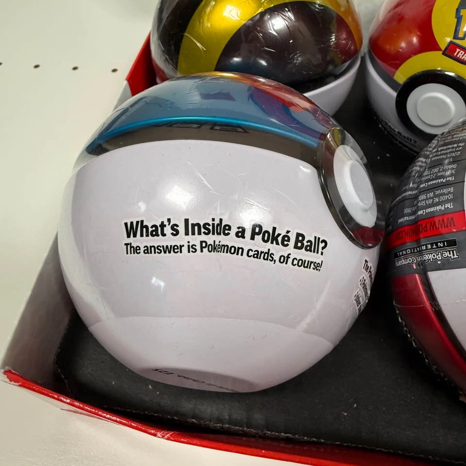 Pokemon Poke Ball Tins - 6 Balls in Display - photo 5