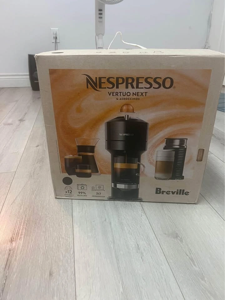 Nespresso Vertuo Next & Aeroccino3 Coffee Maker