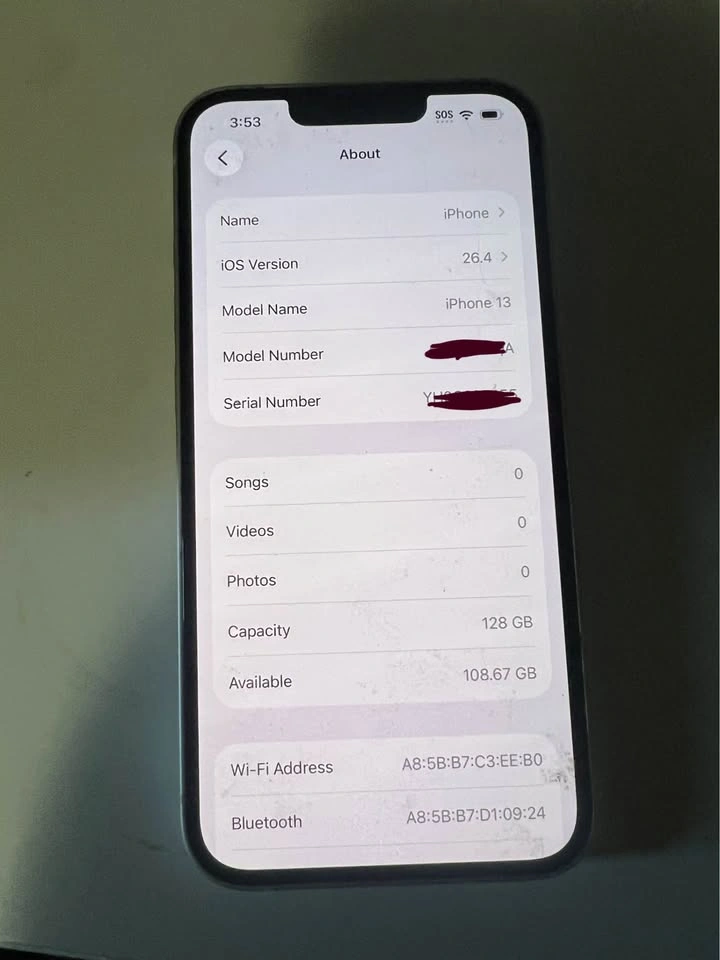 iPhone 13 128GB White - SIM Locked to Fido - photo 3
