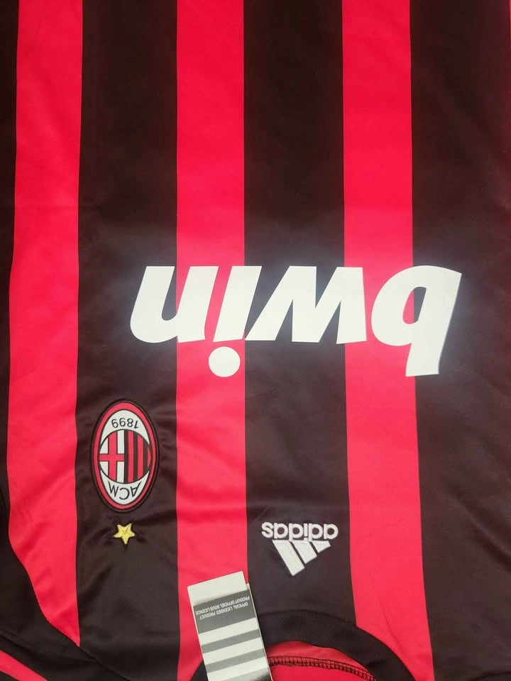 AC Milan 2008 Long Sleeve - Ronaldinho #80 - Player Version - photo 4
