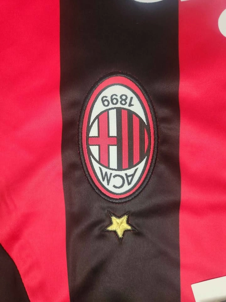 AC Milan 2008 Long Sleeve - Ronaldinho #80 - Player Version - photo 5
