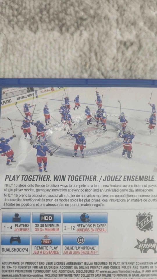 PS4 NHL 16 EA Sports Hockey Game - photo 3