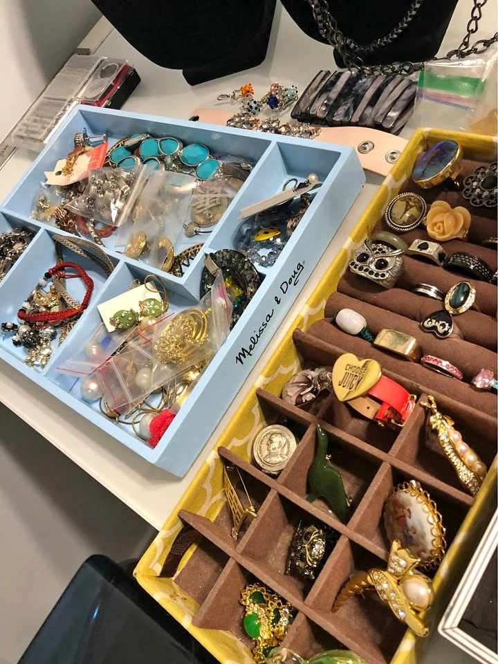 Huge Lot of Costume Jewelry - Necklaces Rings Bracelets For Sale