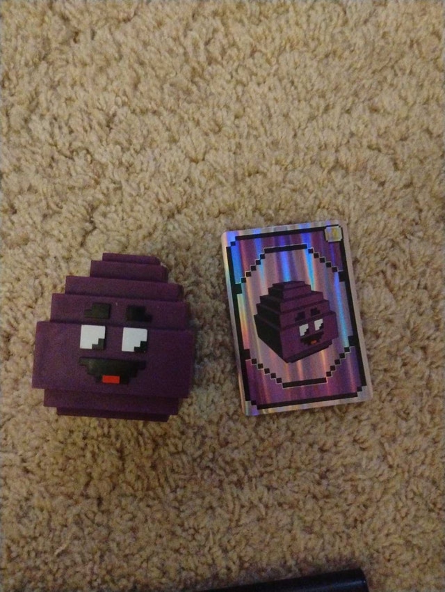 Minecraft Grimace Egg McDonald's