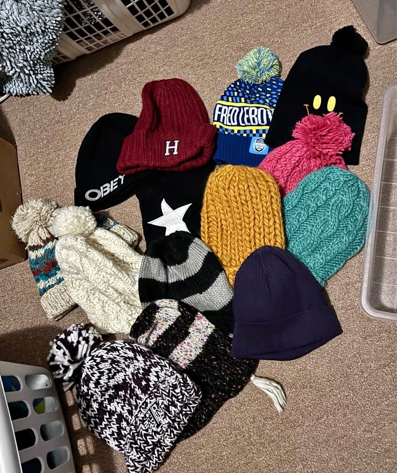 Lot of beanies