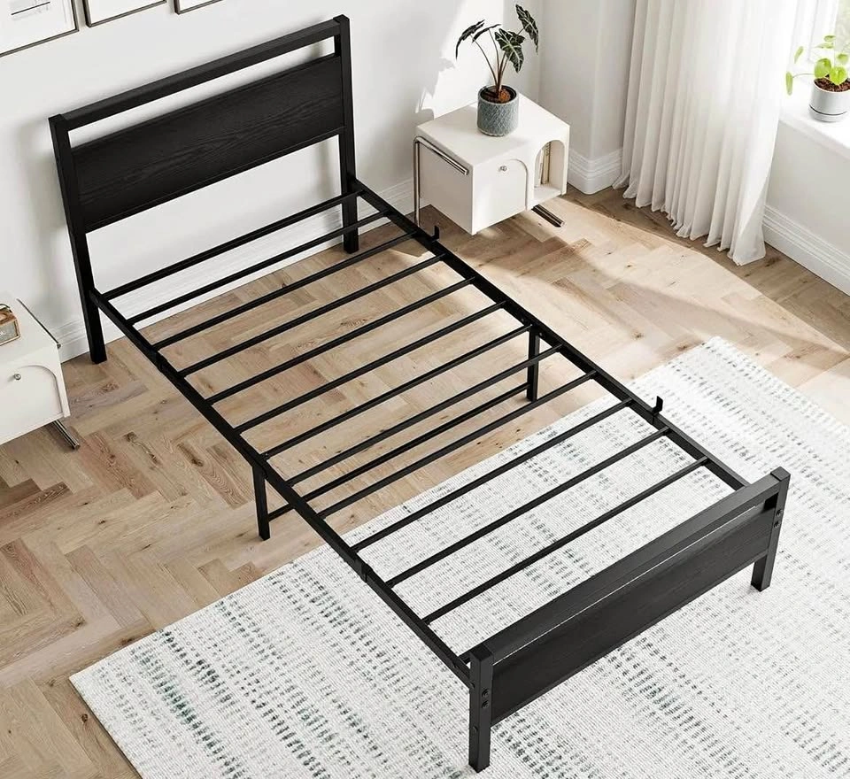 Twin Size Black Bed Frame