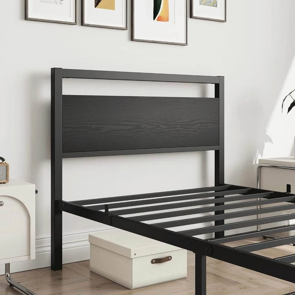 Twin Size Black Bed Frame - photo 3
