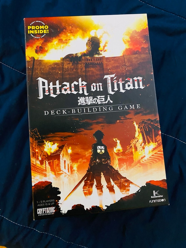 Attack on Titan - Deck Building Boardgame-