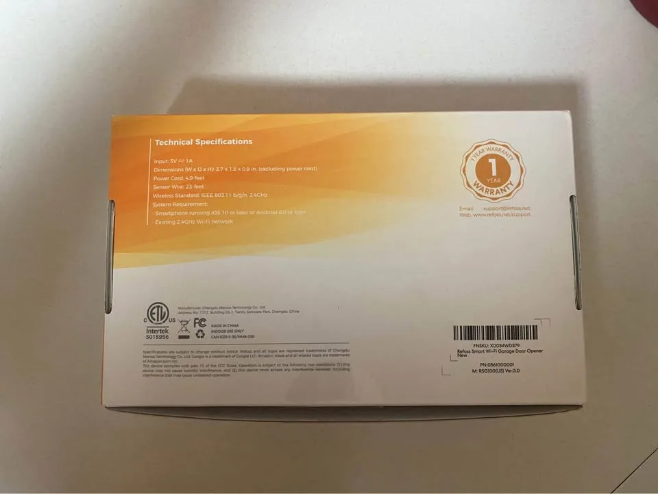 Selling Refoss wireless garage opener image indicator(2)