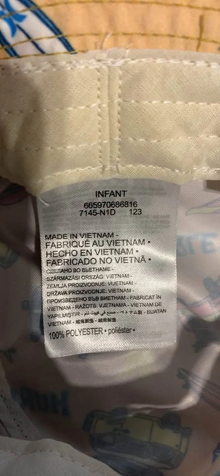 Brand new with tag Hurley infant bucket hat UV protection - photo 2