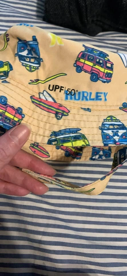 Brand new with tag Hurley infant bucket hat UV protection - photo 3