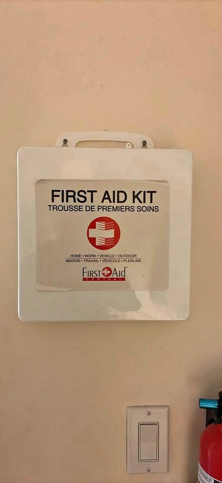 First Aid Central Kit - Home Work Vehicle Outdoor