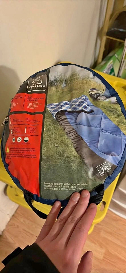 Ventura Rectangular Sleeping Bag 40F