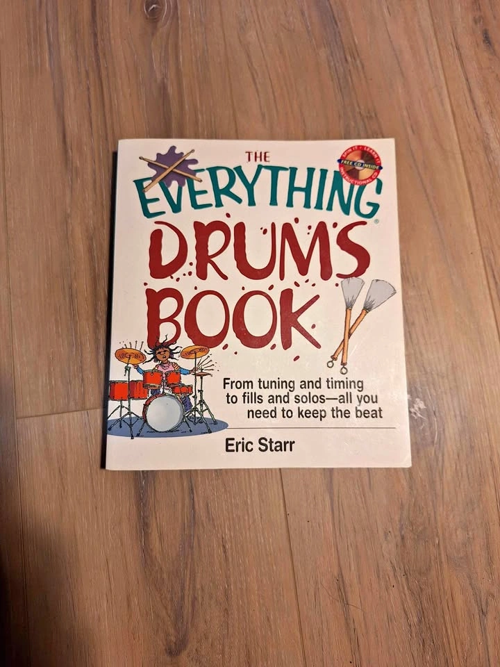 The Everything Drums Book w/ CD Eric Starr Learn to Play Drums