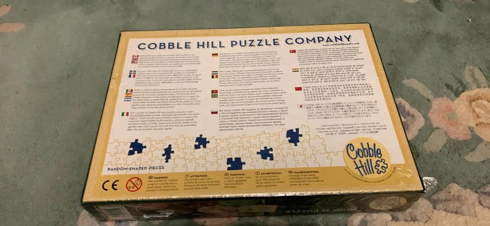 New in wrapped package 1000 piece puzzle - Cobble Hill - photo 2