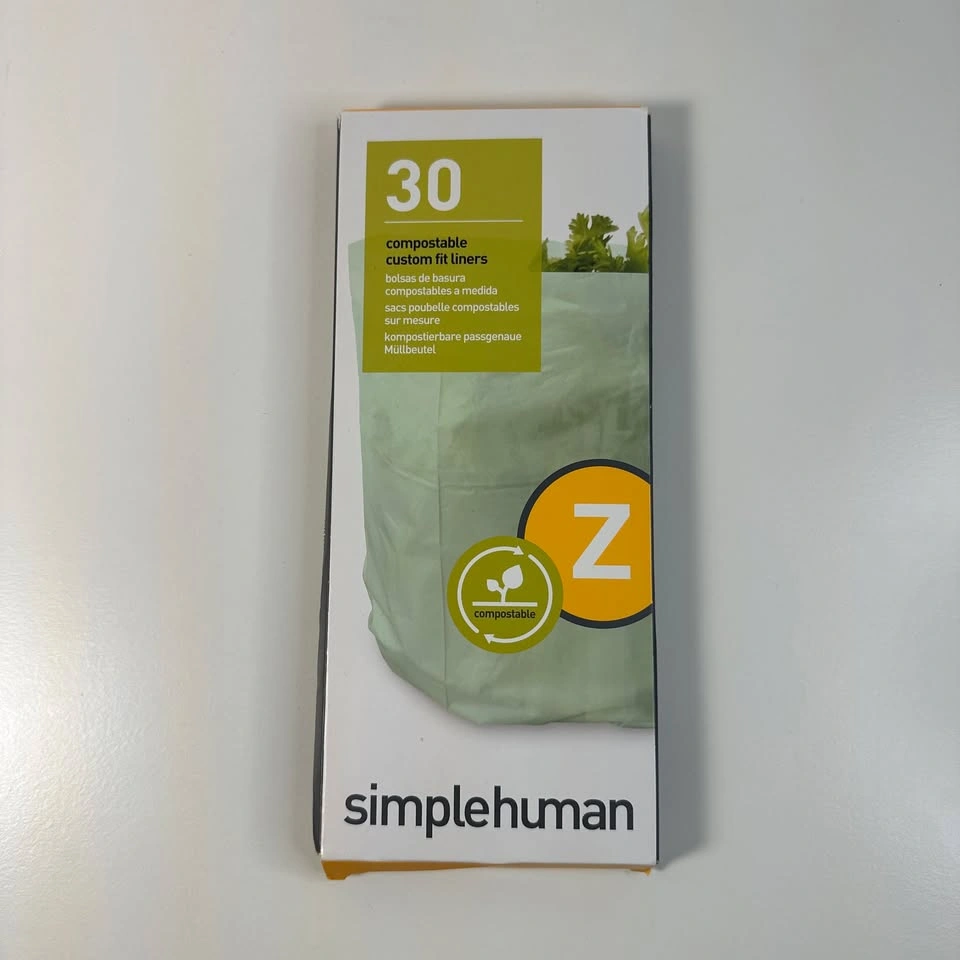 SimpleHuman Compostable Custom Fit Liners - 2 Packs of 30 (60 to - photo 3